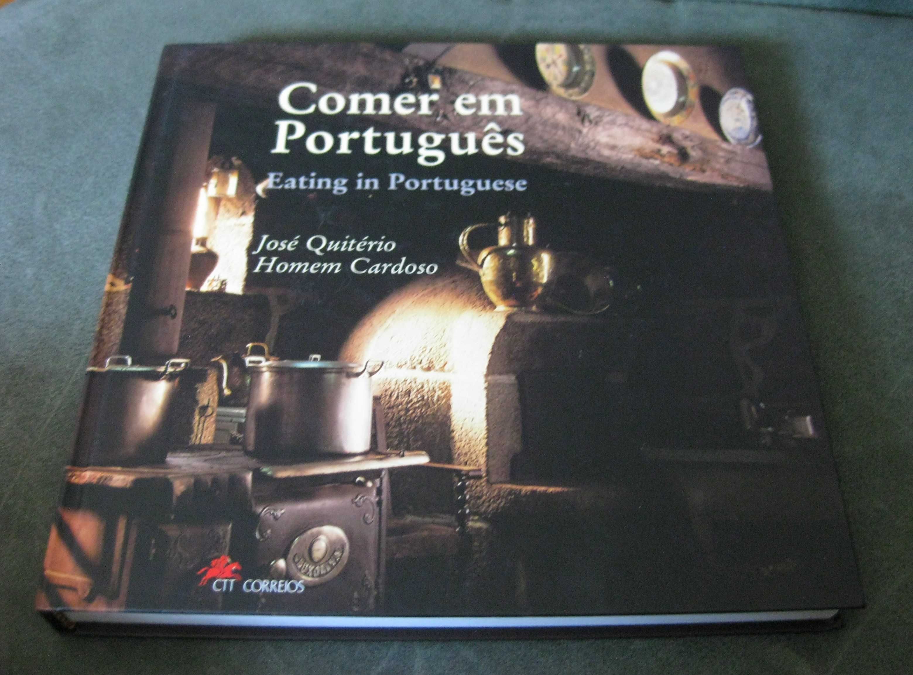 Livro «Comer em Português» CTT s/ Selos