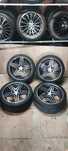 Komplet alufelg tomason r19 5x120 z oponami letnimi.