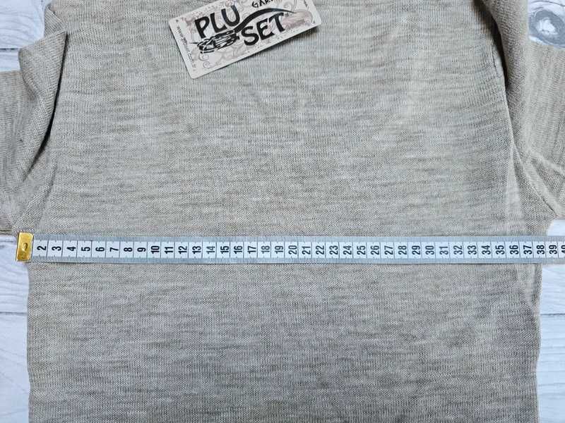 Nowy sweterek wełniano akrylowy Rozmiar XS/S Plu Set