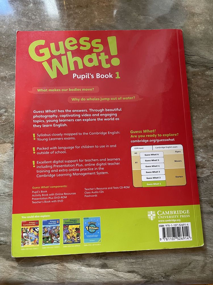 Podręcznik część 1 Guess What! Pupil’s Book nauka, angielski