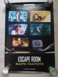 Plakat kinowy z filmu Escape Room horror