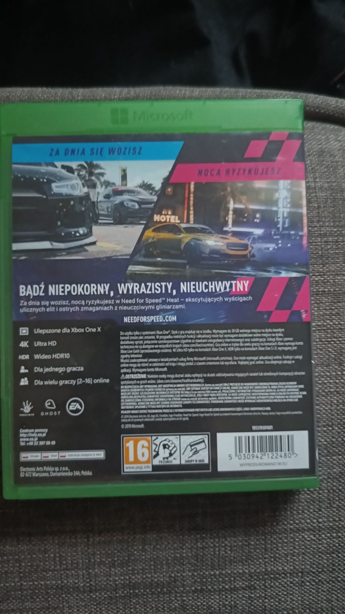 Gra NFS heat Xbox one