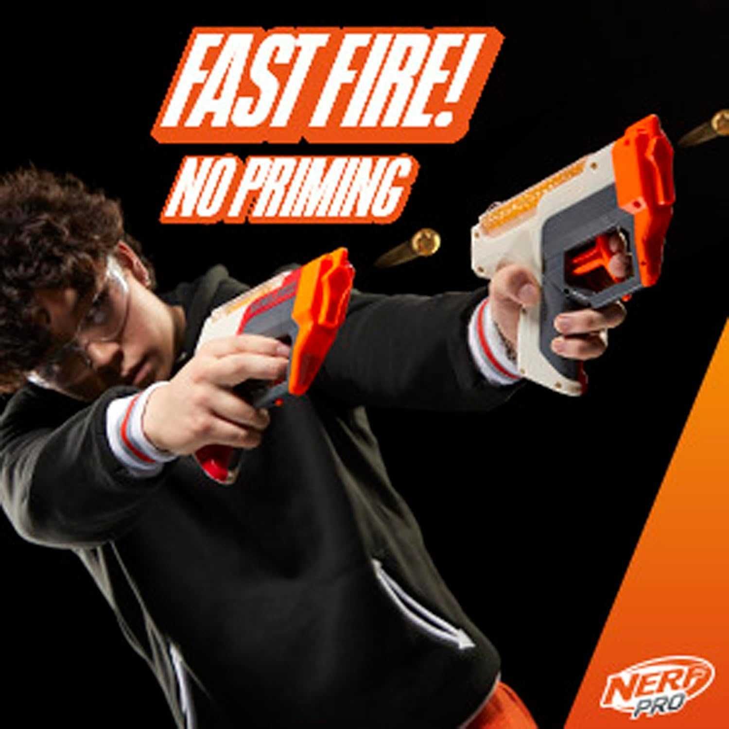 ОРИГИНАЛ! Набор 2 бластеров NERF Pro Gelfire Dual Wield Pack Нерф Про