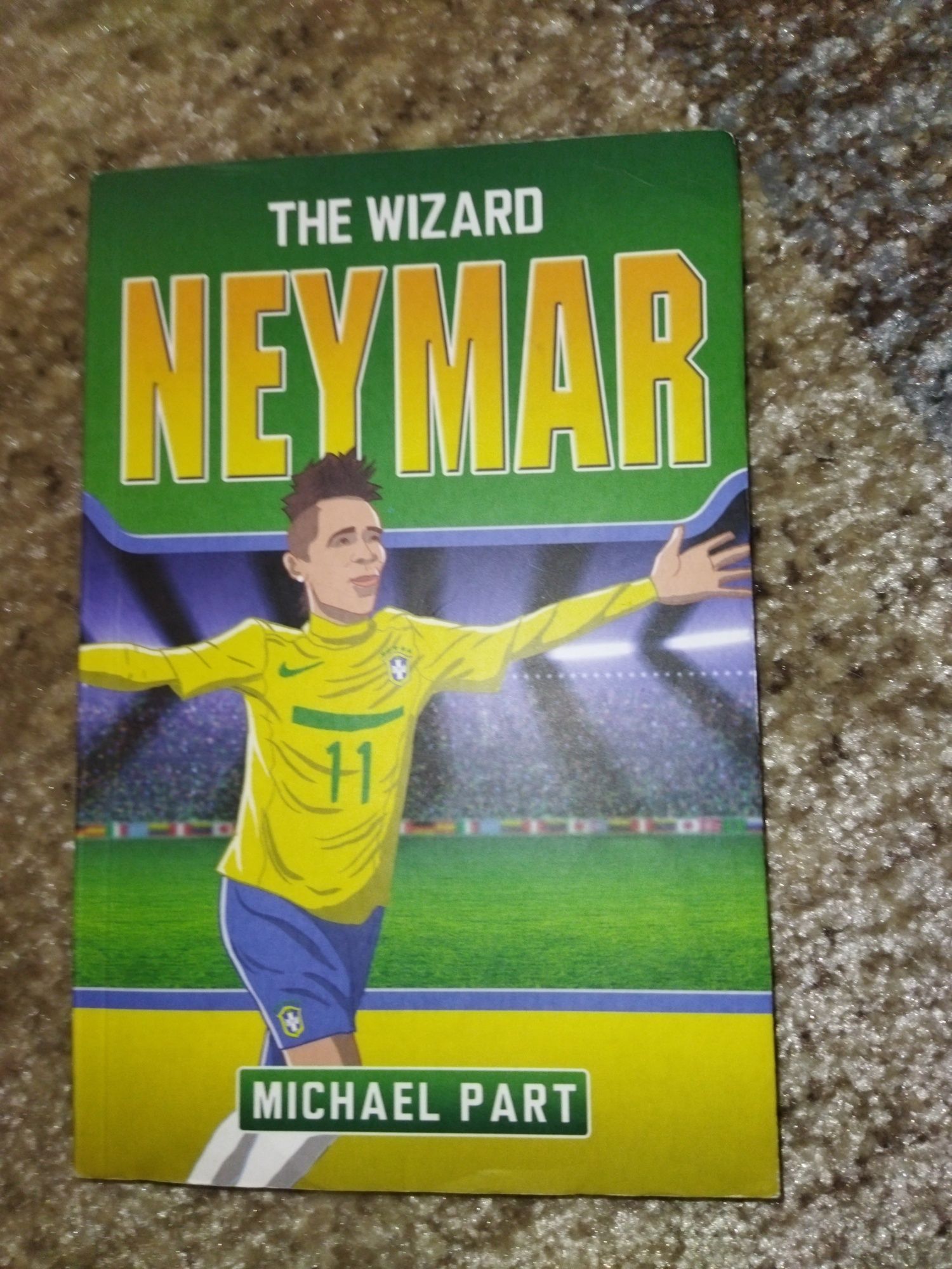 Книга футбольна Neymar Англійською