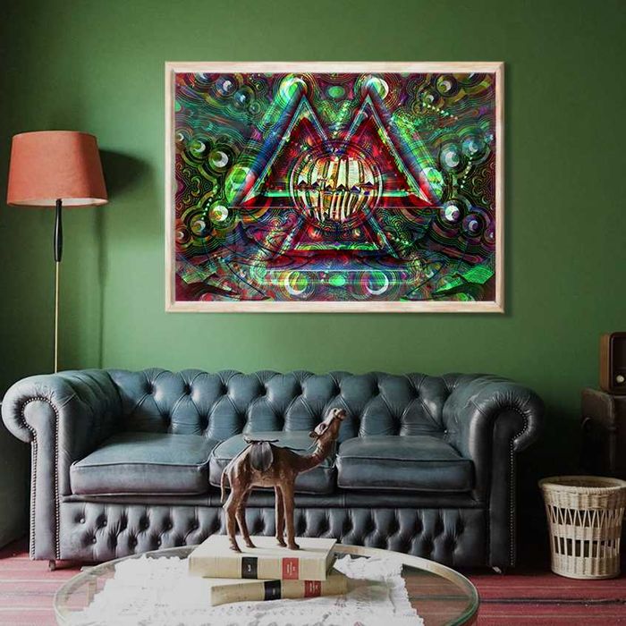 Plakat - 'Trip Realm' Print 118x84cm (A0) - Dżuls Art