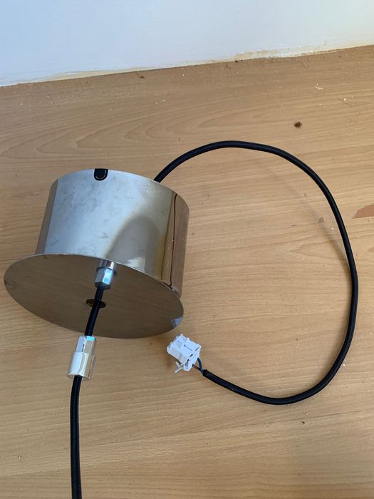 Candeeiro de teto prata