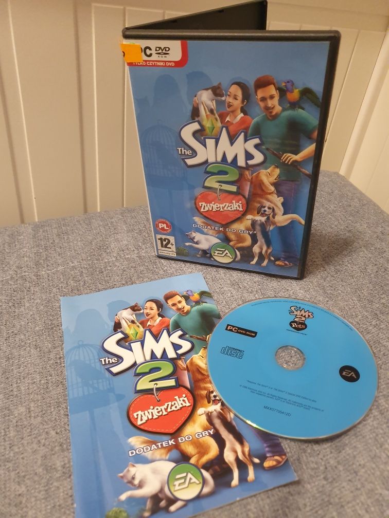 Gra gry PC The Sims 2 dodatek Do Gry Zwierzaki PL