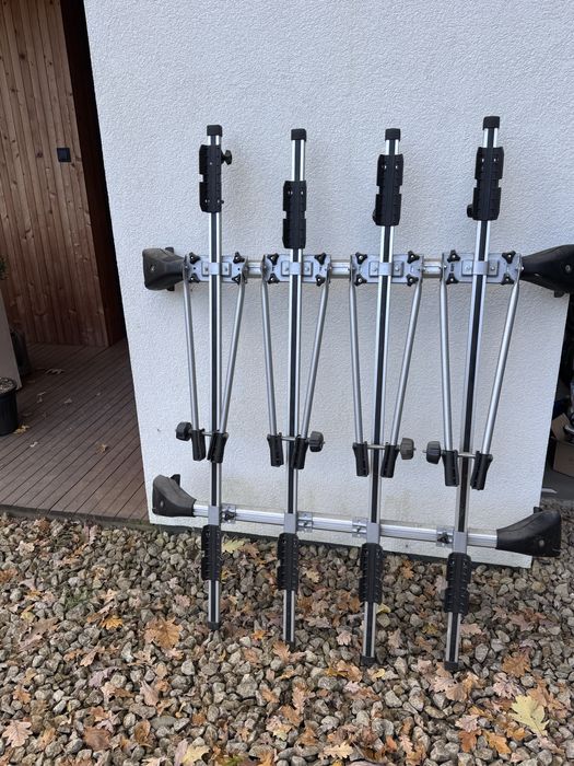 Bagaznik do volvo s60 - baza oryginalne plus 4 x rowerowy