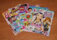 Zestaw czasopism Barbie, LEGO Friends, „Soy Luna”  5 sztuk