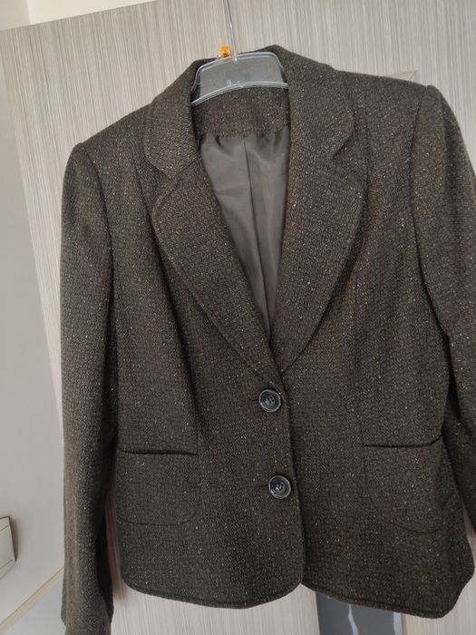 Żakiet damski z wełną