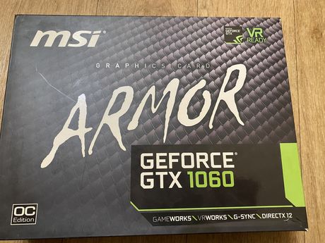 Msi Armor 1060 6gb все пломбы на месте