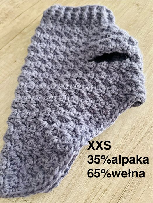 Sweterek dla psa XXS alpaka wełna chihuahua