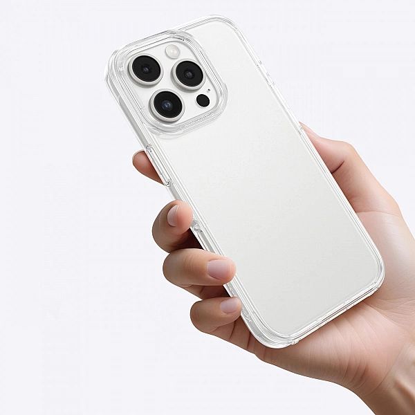 Etui silikonowe AMAZINGTHING Minimal Case do iPhone 16 Pro - przezrocz