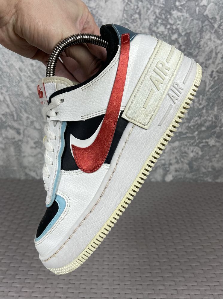Nike air force 1 кроссовки 39 размер кожаные белые оригинал
