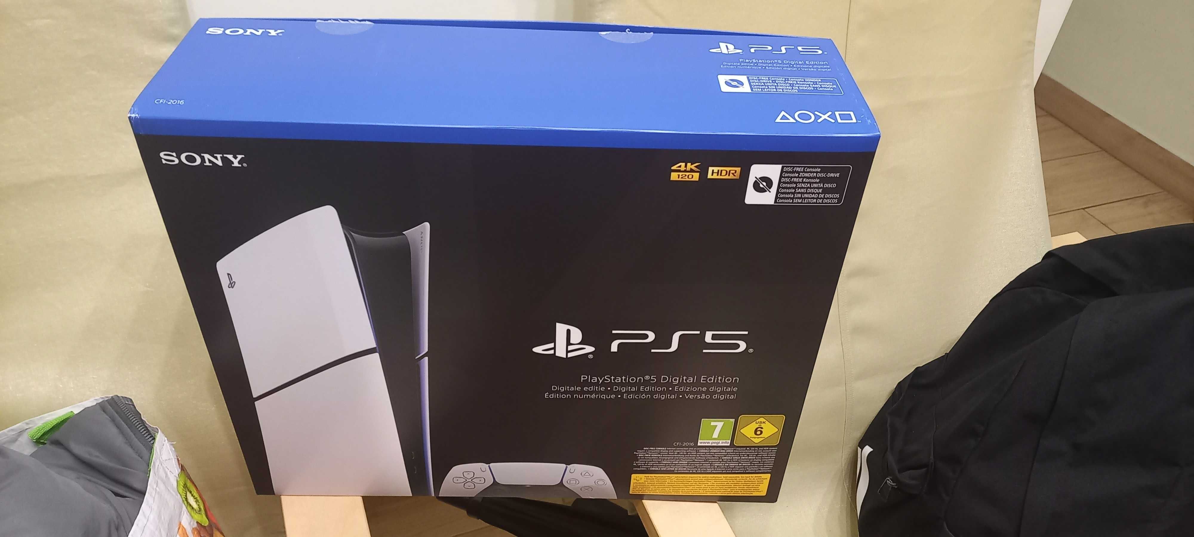 PS5 digital 1 T de memória com FC25