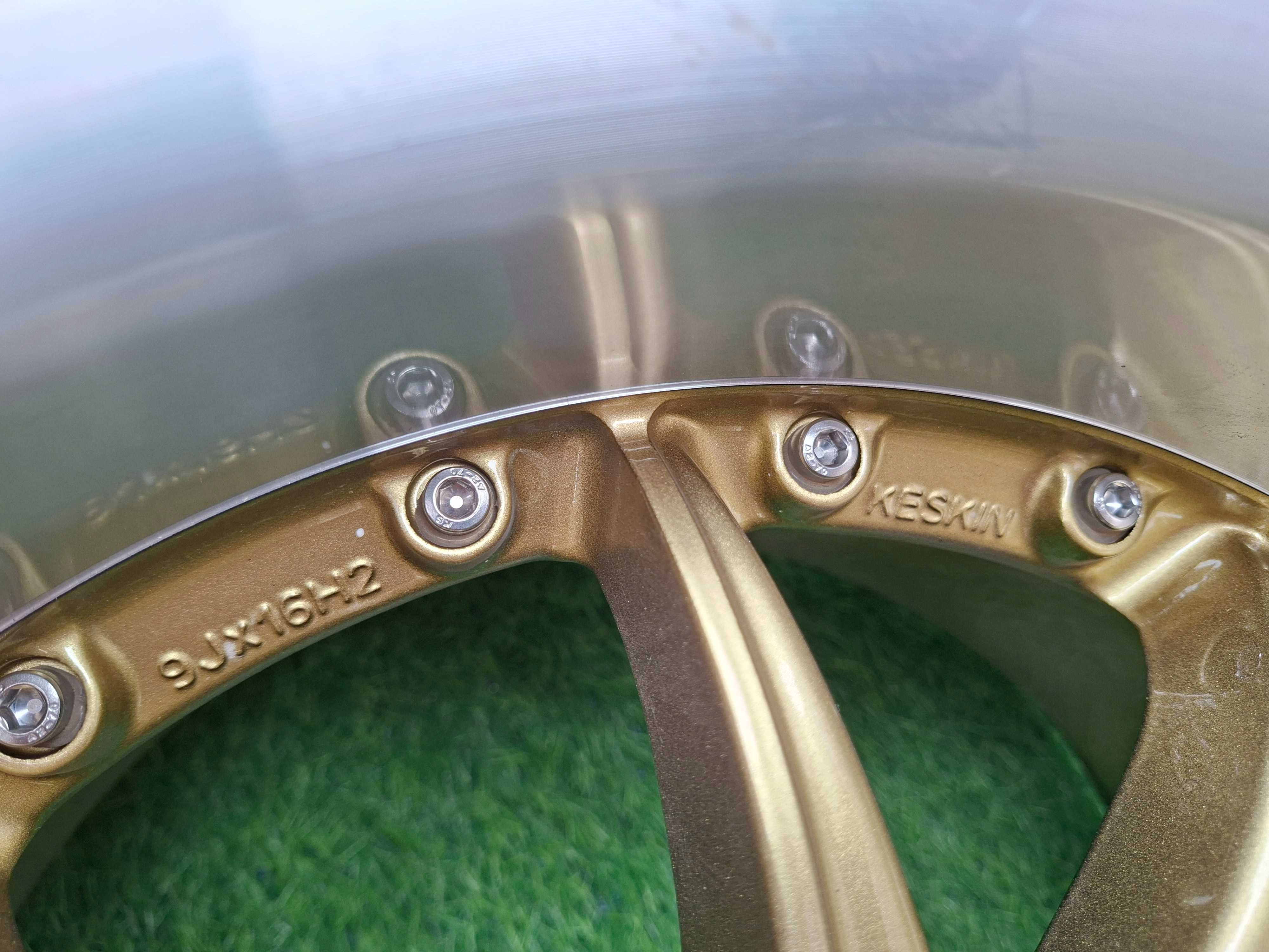 [N2] Nowe FELGI ALUMINIOWE 16'' 4x108 ORYGINAŁ KESKIN ! Rant !,Tuning!