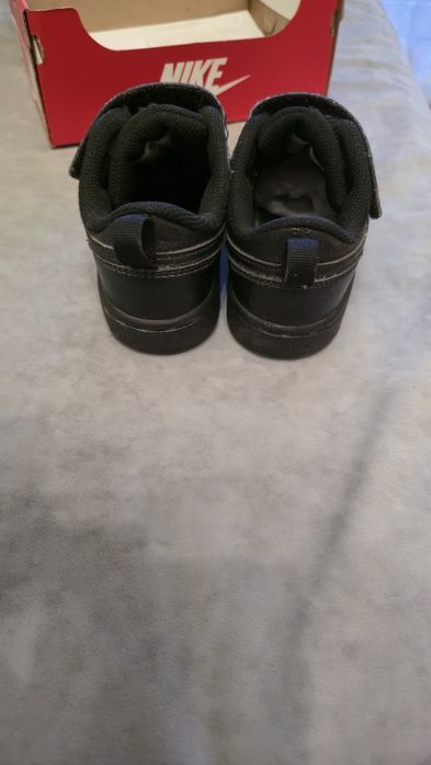 Кросівки nike чорні шкіряні