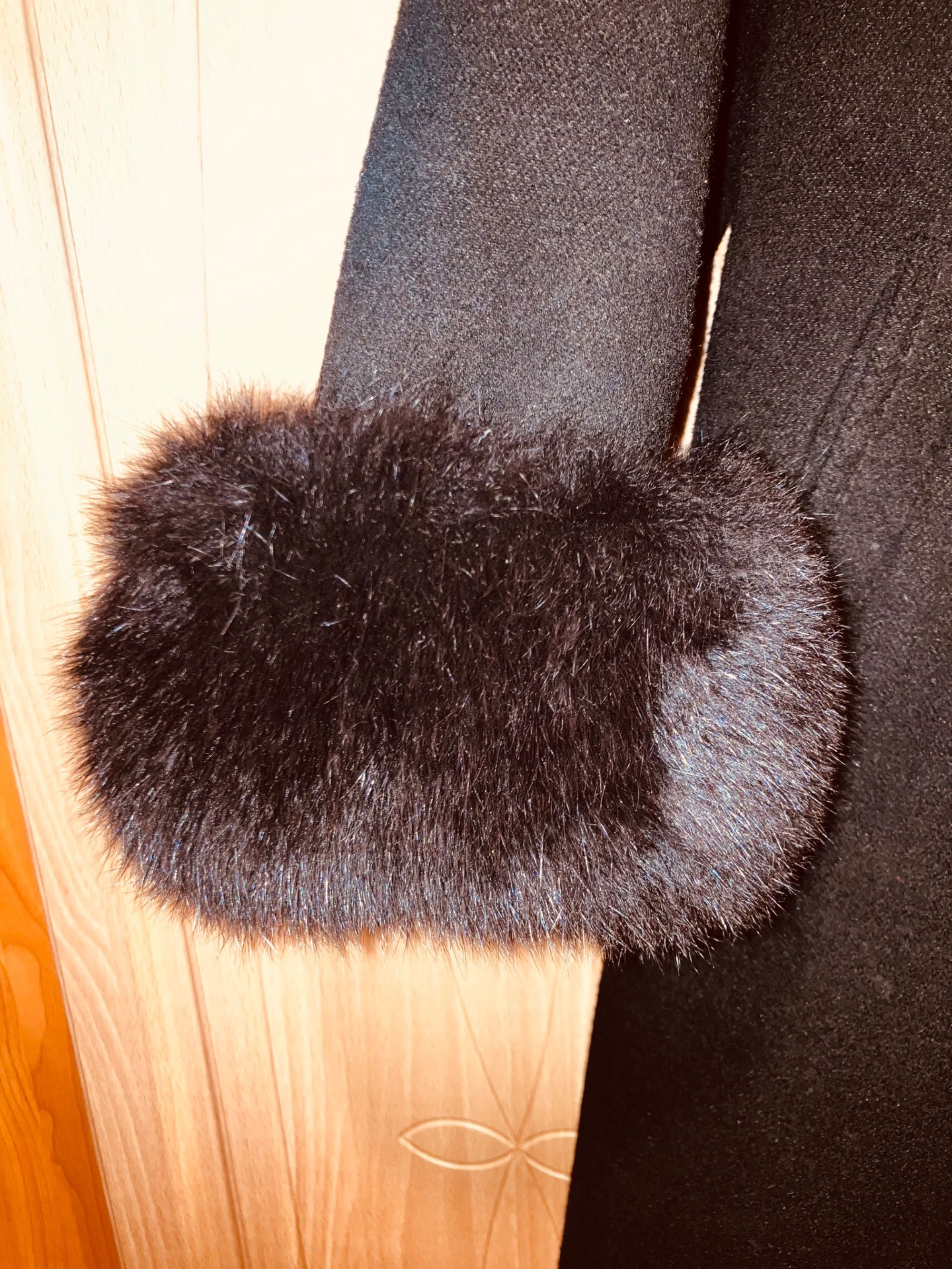 Пальто женское кашемировое зимнее р58