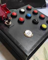 Button box 12 botões usb-c