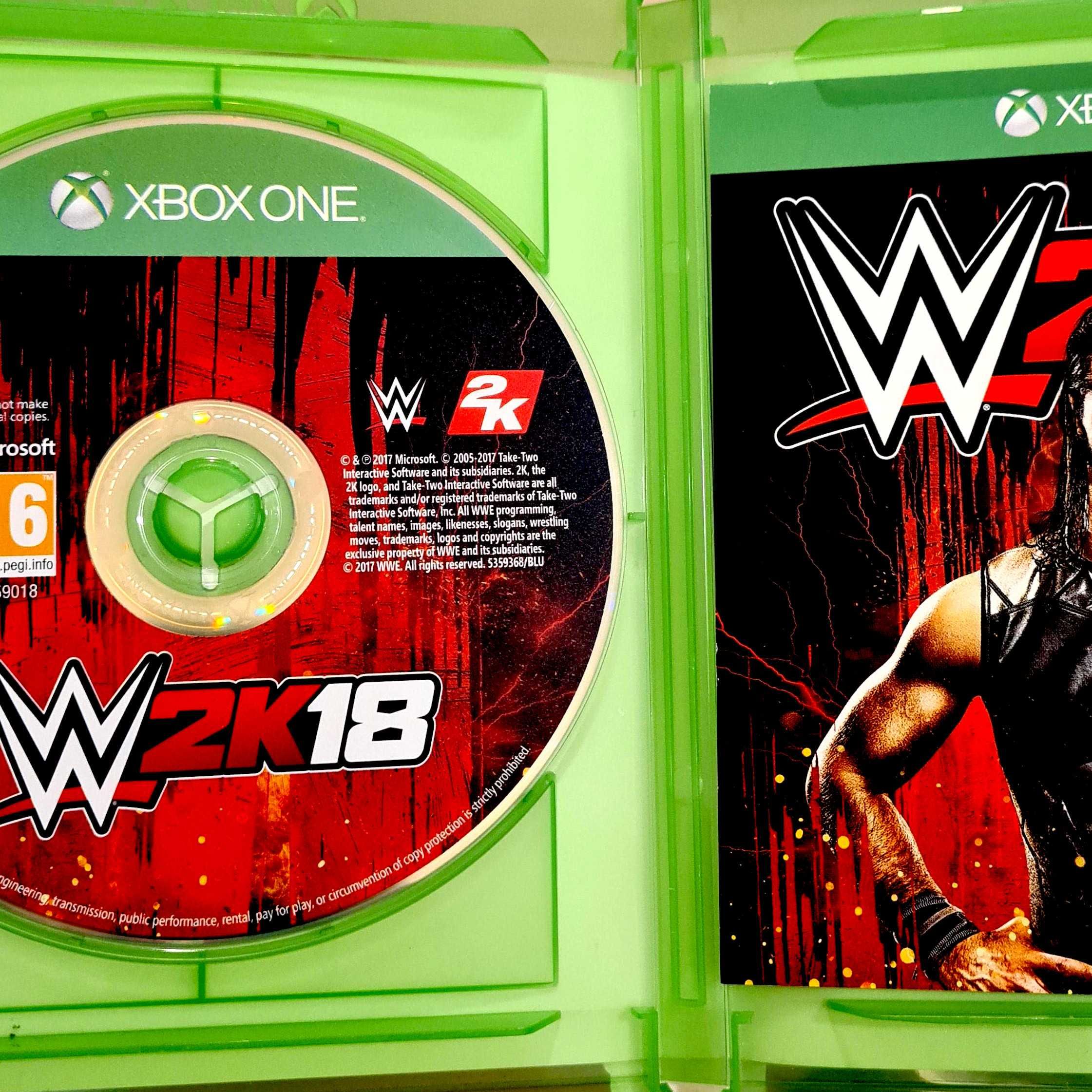 W2K18 W WWE 2K18 WRESTLING Xbox One Pudełkowa