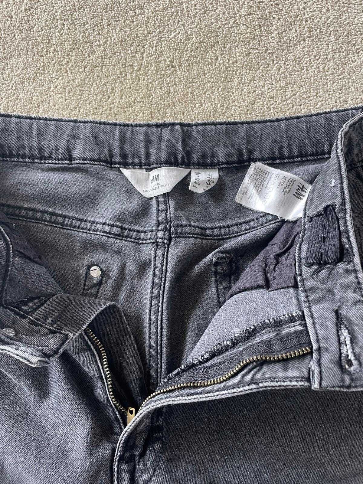 Calças de ganga cinza homem, rapaz, H&M