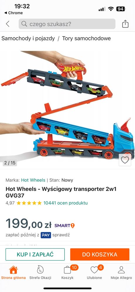 Auto tor Hot Wheels