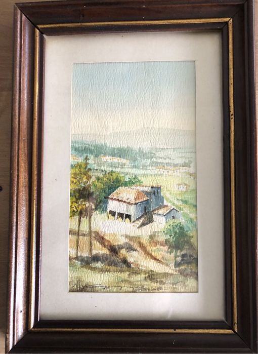 Aguarelas de A M Soares.