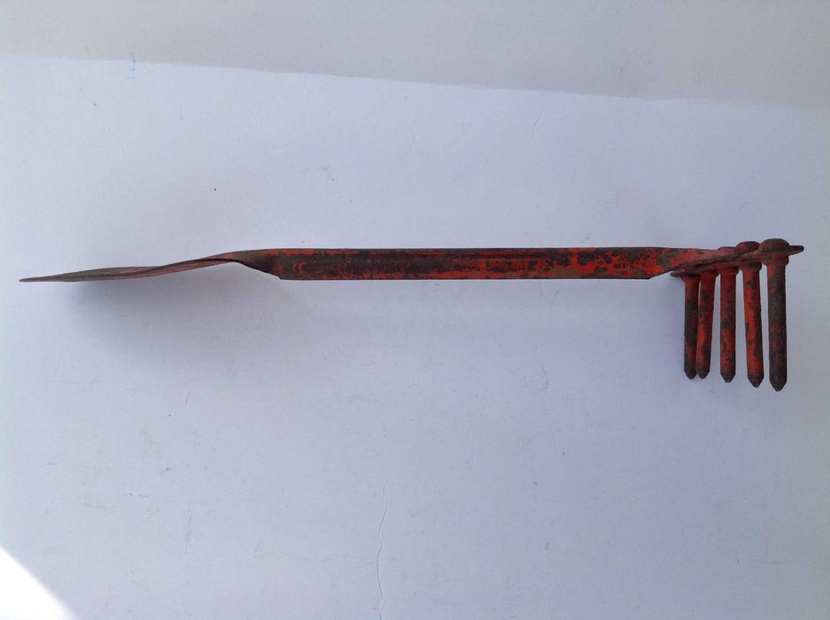 Лопатка + грабли 2 в 1 садовые винтаж ретро СССР лопата грабельки сад