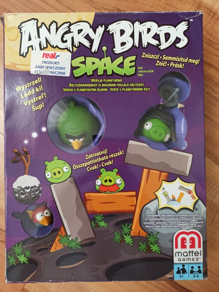 gra zręcznościowa angry birds space zabawka dla dzieci