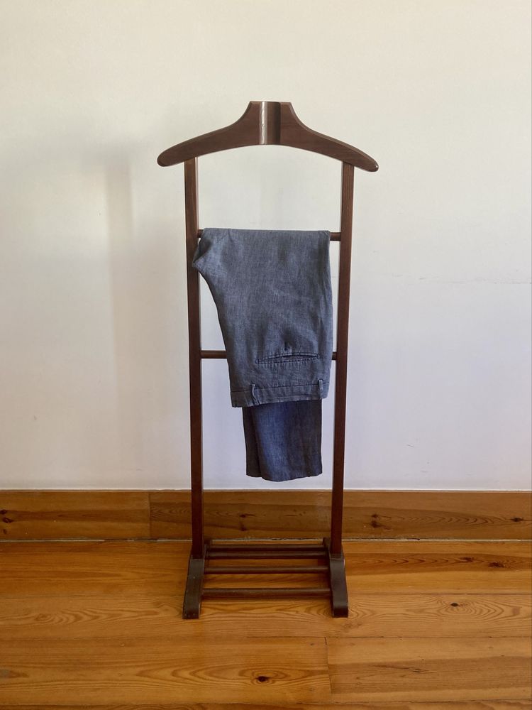 Calças Azul Linho - Massimo Dutti