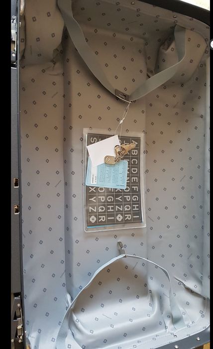 Mala de viagem Sansonite (Nova) rígida com rodas e pega telescópica