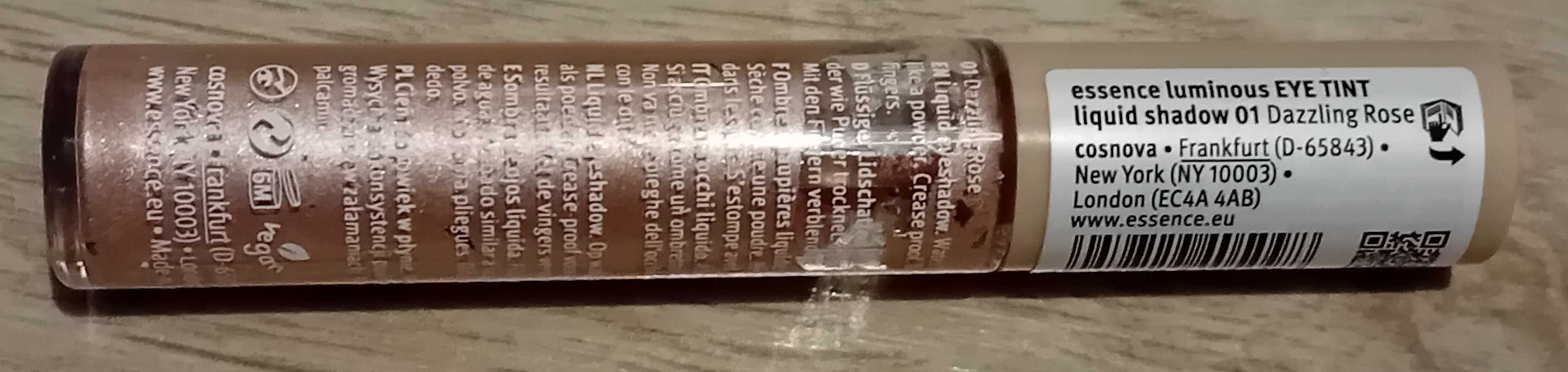 Essence - cień do powiek w płynie Luminous Eye Tint, 6ml /odcień: 01