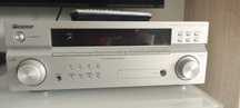 Pioneer VSX-418 i DV-410V zestaw amplituner i DVDz pilotami oryginalny