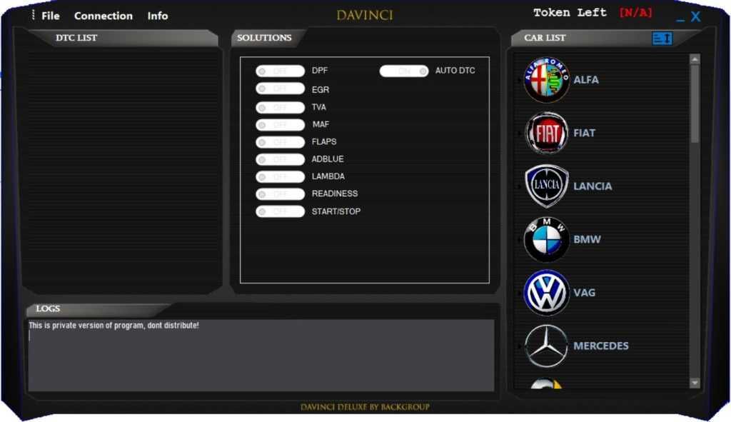 Davinci Deluxe 2025 ver. 1.0.35 - oprogramowanie do modyfikacji ECU