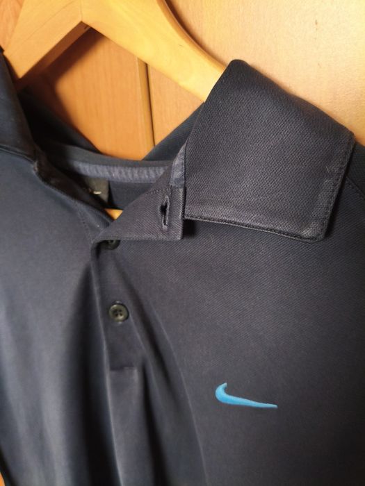 Granatowe polo Nike Golf fit dry rozm XL