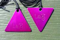 2 Triângulos Púrpura Tesla p/ Homem & Mulher. Gerador de Energia Vital