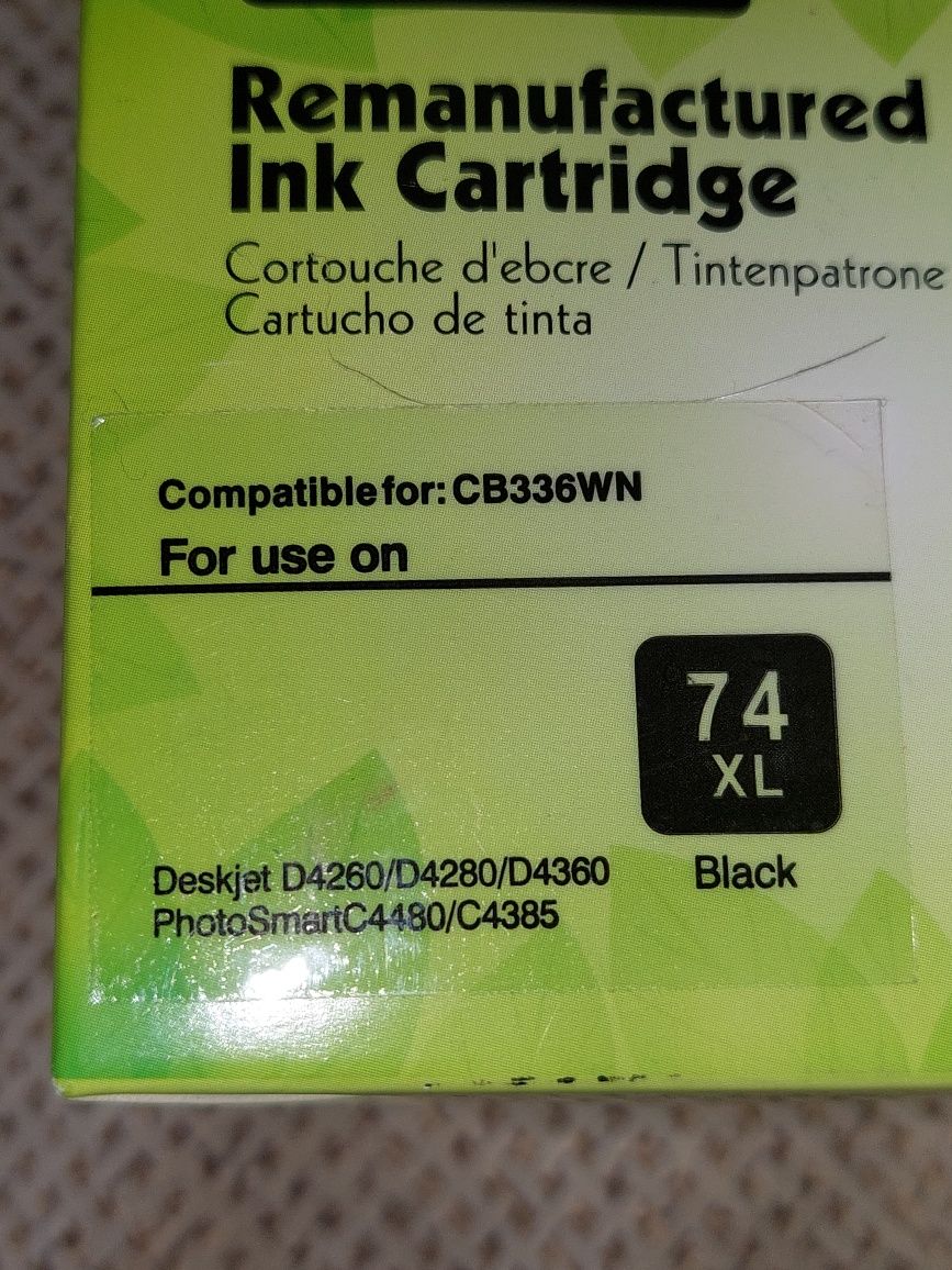 Tinteiro novo 74XL para impressoras HP