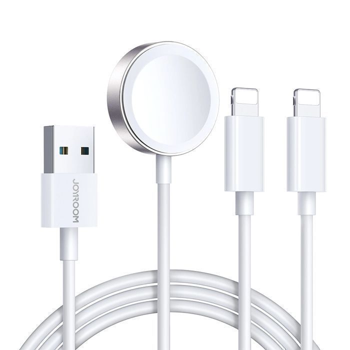 Kabel 3w1 Joyroom S-IW007 magnetyczna ładowarka USB-A - Lightning 1.2m