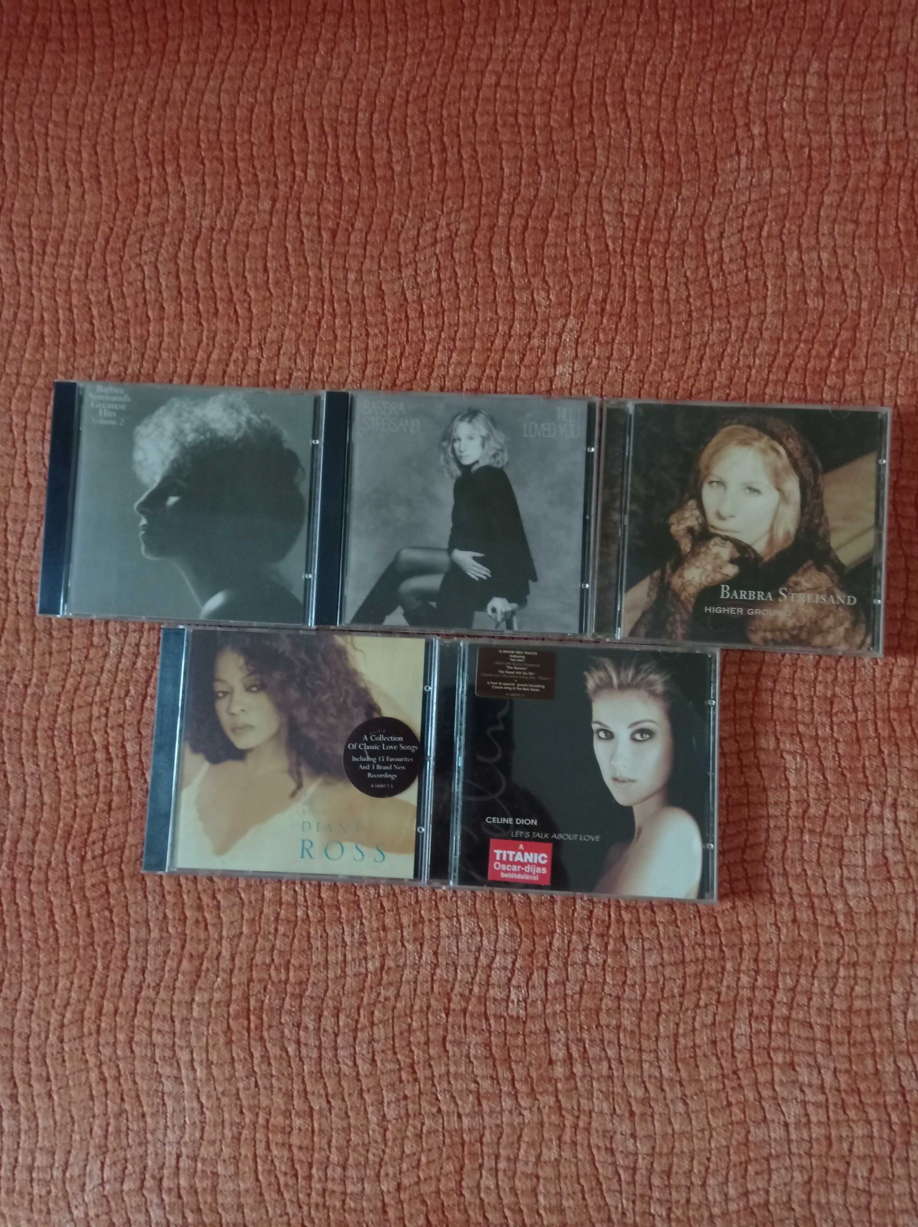 Фирм CD Barbra Streisand Diana Ross Celine Dion