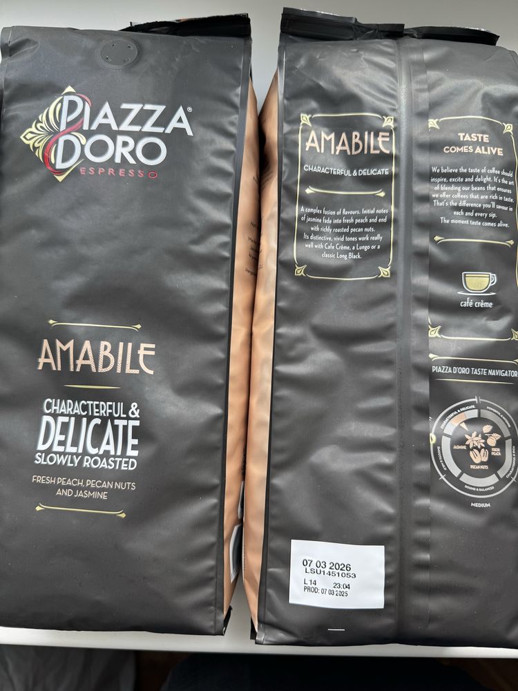 Кава Jacobs Piazza Doro зерна 1 кг