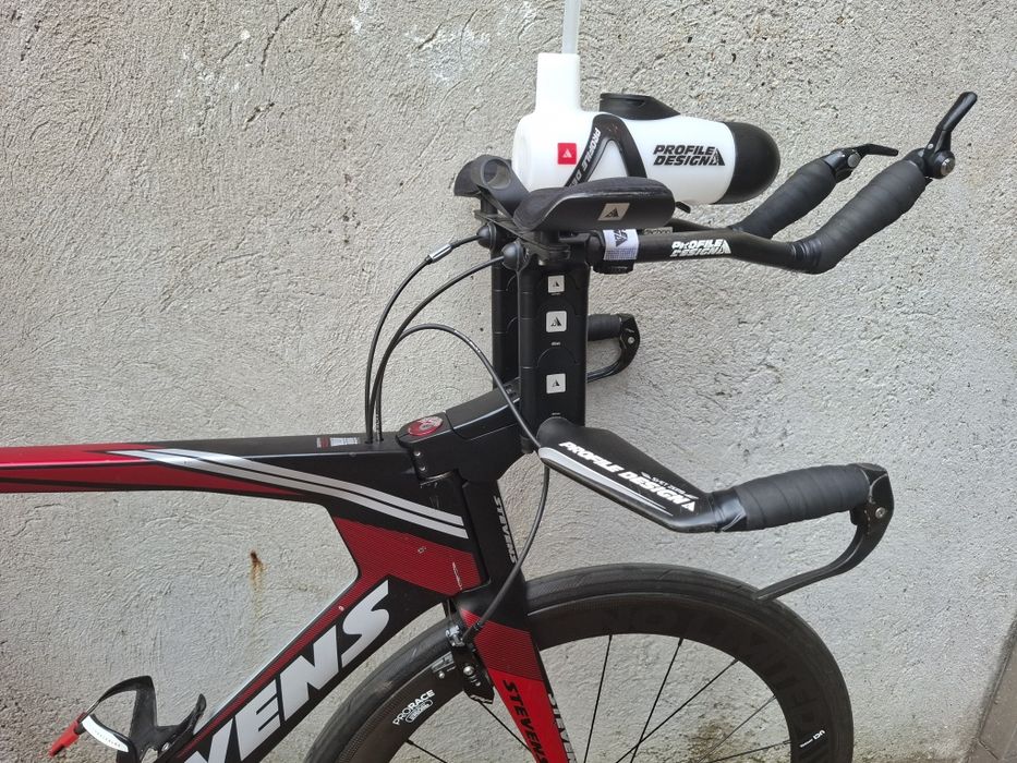 Rower czasowy, czasówka, triathlonowy, Stevens Super Trofeo XL carbon