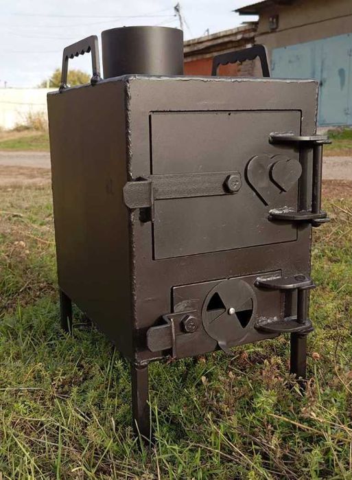 Бліндажна піч буржуйка окопна пічка Маленька буржуйка окопная печка