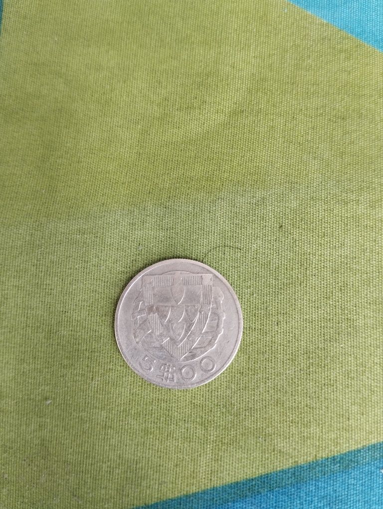 Moeda rara de 5.00 prata 1932