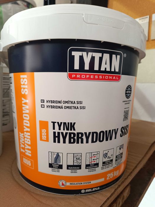 TYTAN Tynk silikatowo silikonowy IS55 25 kg kolor 2177