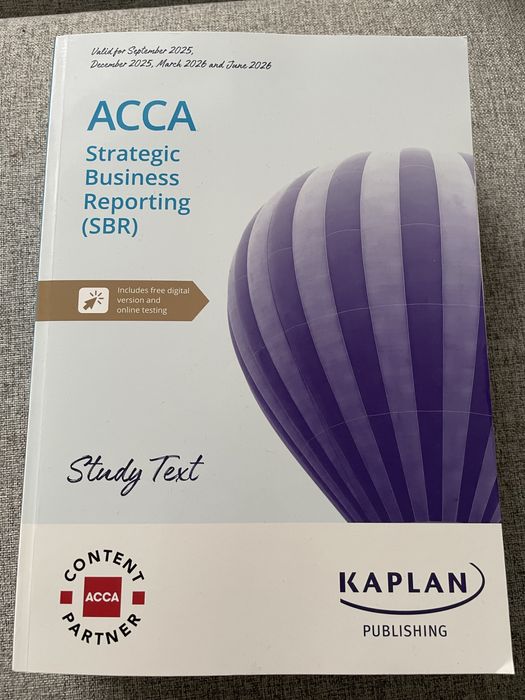 ACCA Strategic Business Reporting SBR Kaplan