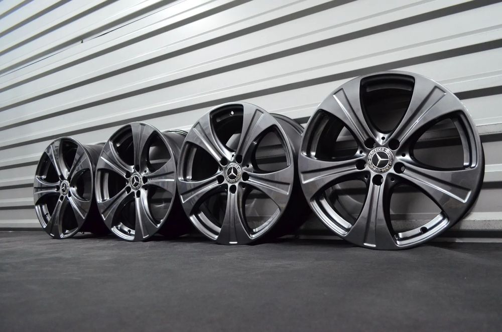 Felgi 5x112 R18 Mercedes CLA GLC W253 GLA A C E ML Vito V + Czujniki