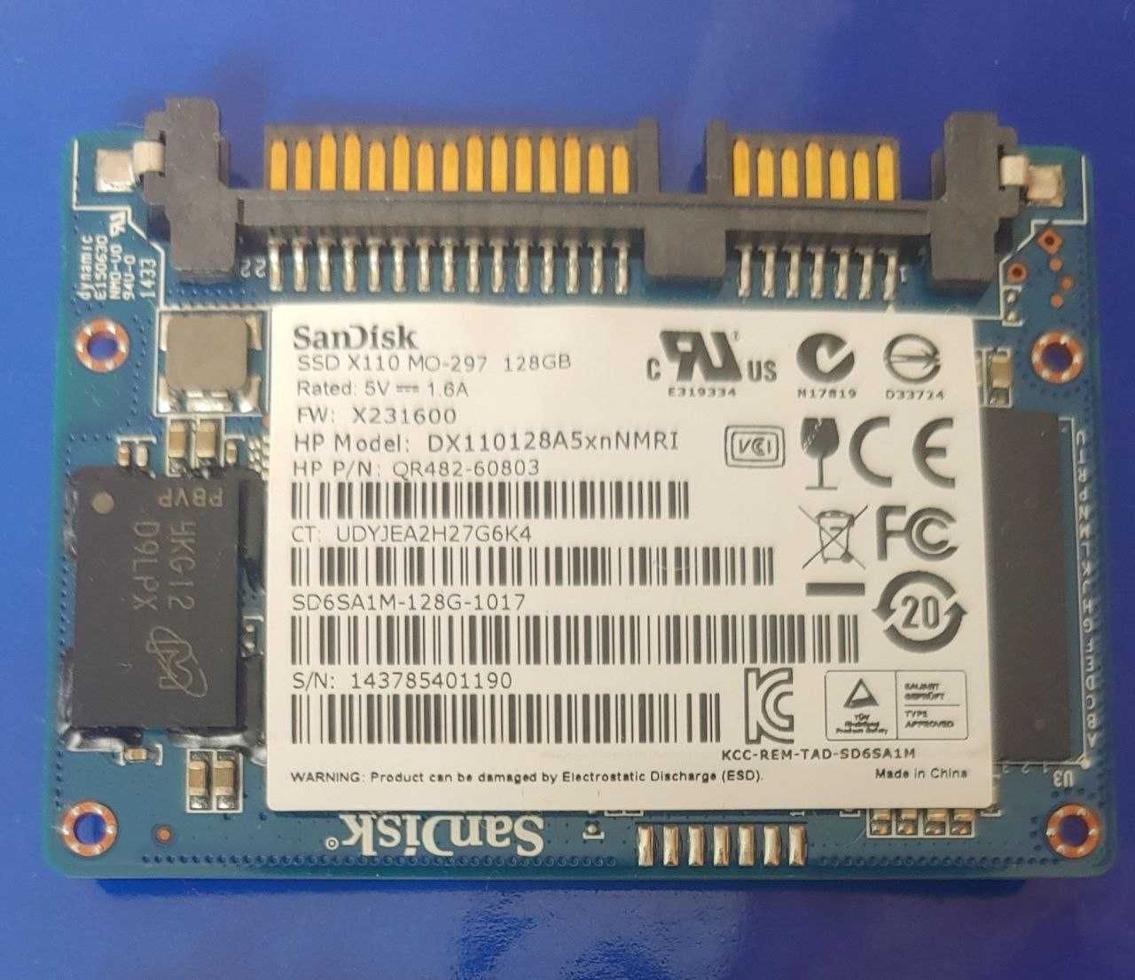 SSD Mini Sandisk X110 128gb MLC