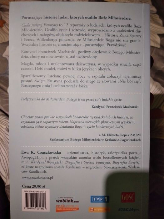 Cuda Świętej Faustyny