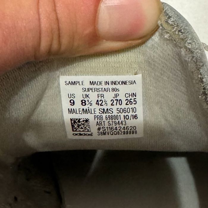 Кросівки Adidas Superstar Force Hamburg Ozelia 42.5 розмір E819