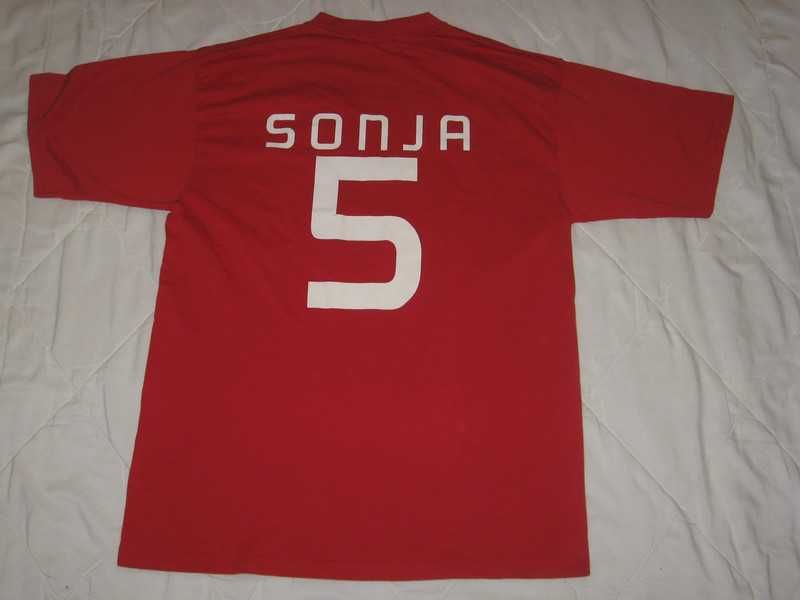 T-shirt koszulka krótki rękaw Niemcy Deutschland M SG 5 Sonja futbol